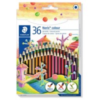 ESTUCHE 36 PZAS NORIS COLOUR 185, SURT. STAEDTLER 185 CD36 (Espera 4 dias)